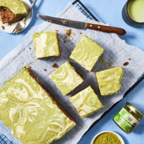 matcha brownies